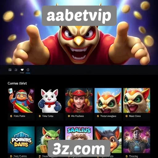 Opções de jogos disponíveis na plataforma aabetvip