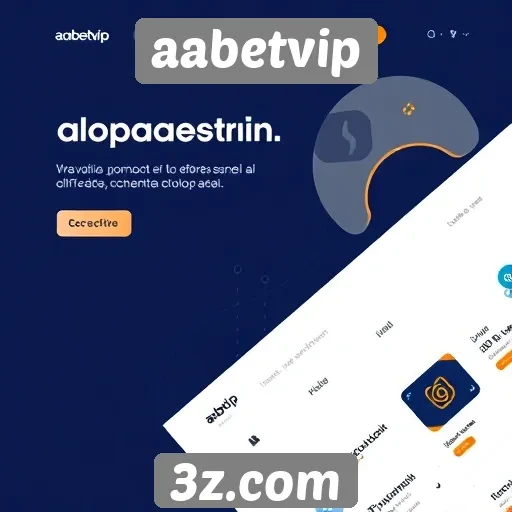 Interface do site aabetvip é intuitiva e amigável